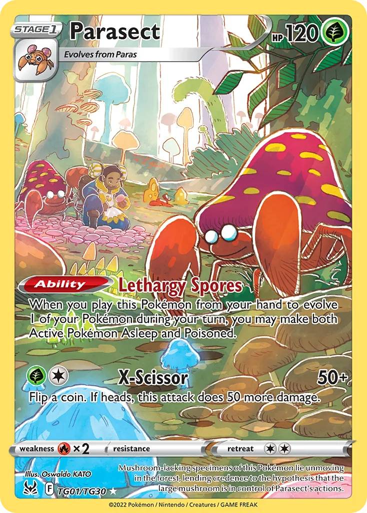 Parasect, Lost Origin Trainer Gallery #TG01/TG30