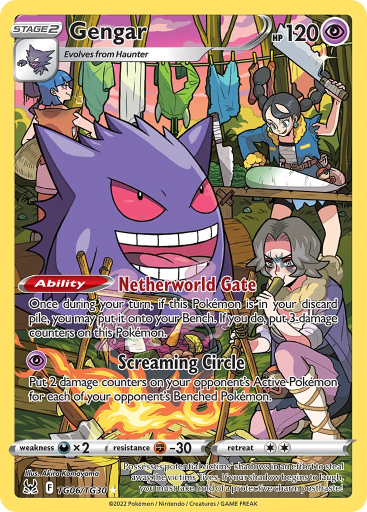 Gengar, Lost Origin Trainer Gallery #TG06/TG30