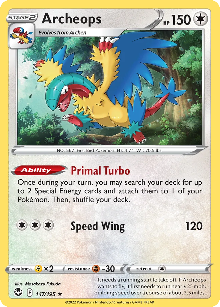 Archeops, Silver Tempest #147/195