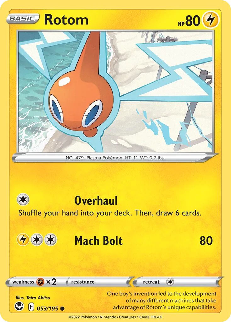 Rotom, Silver Tempest #053/195