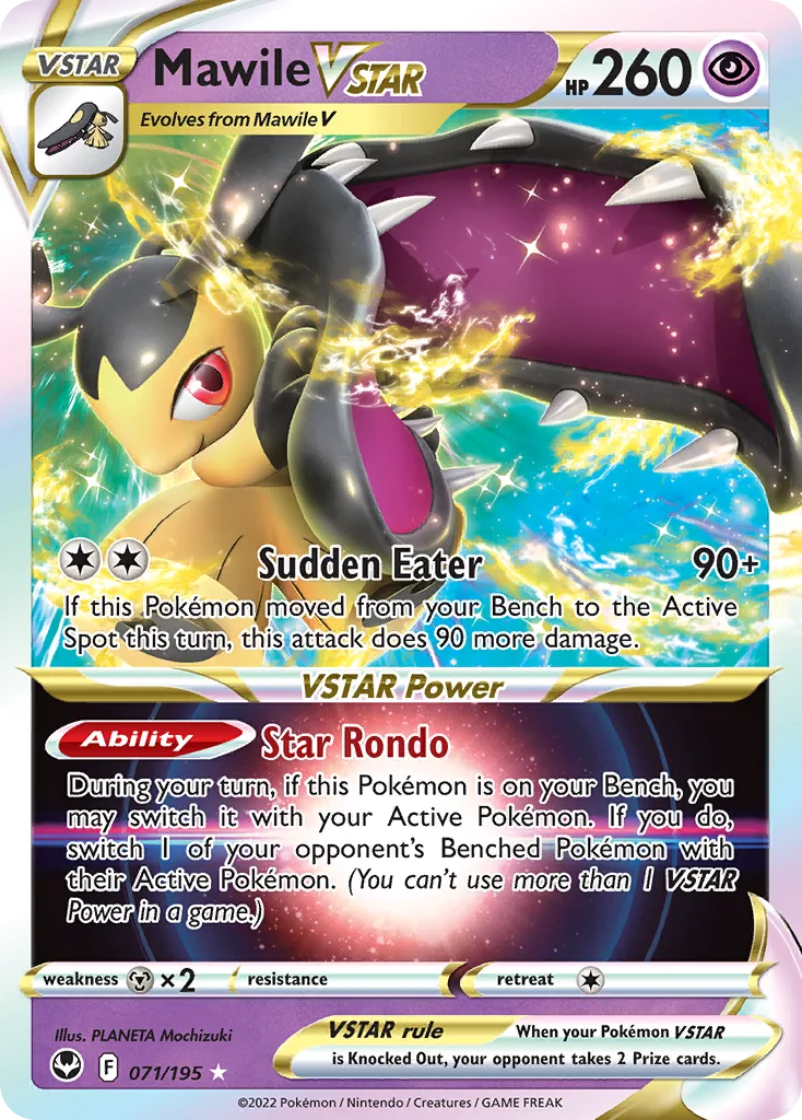 Mawile VSTAR, Silver Tempest #071/195