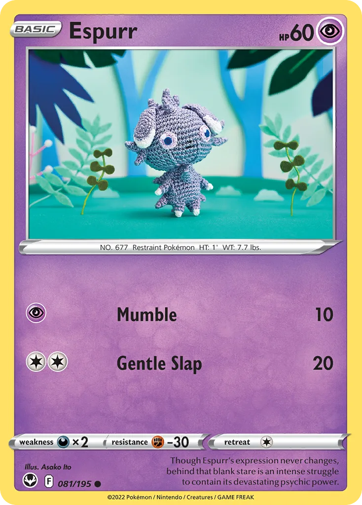 Espurr, Silver Tempest #081/195