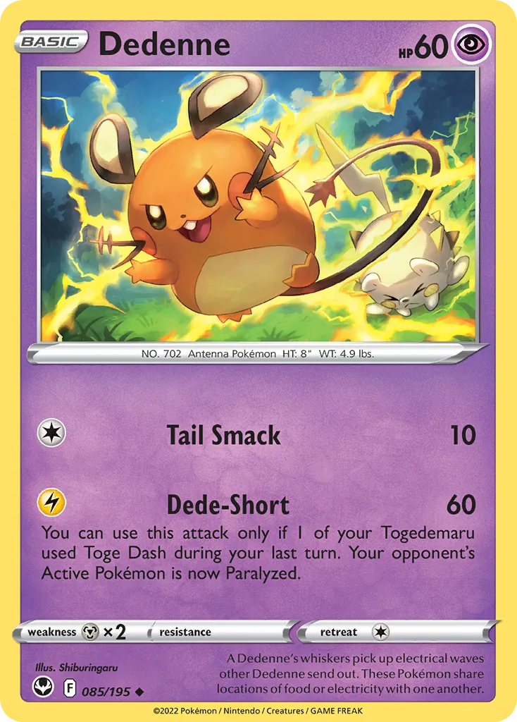 Dedenne, Silver Tempest #085/195