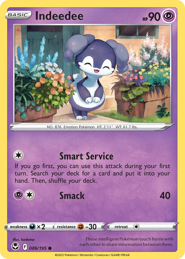 Indeedee, Silver Tempest #086/195