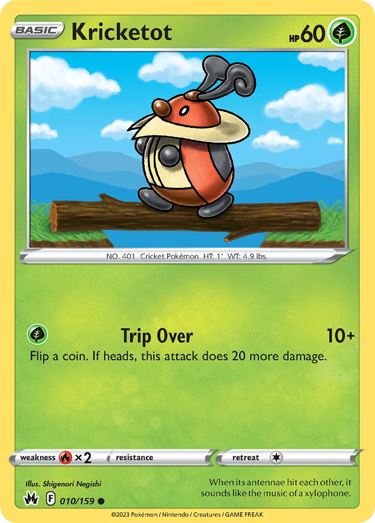 Kricketot, Crown Zenith #010/159