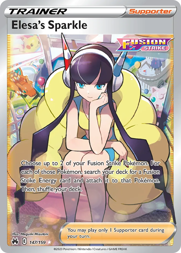 Elesa's Sparkle, Crown Zenith #147/159