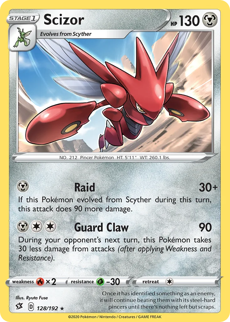 Scizor, Rebel Clash #128/192