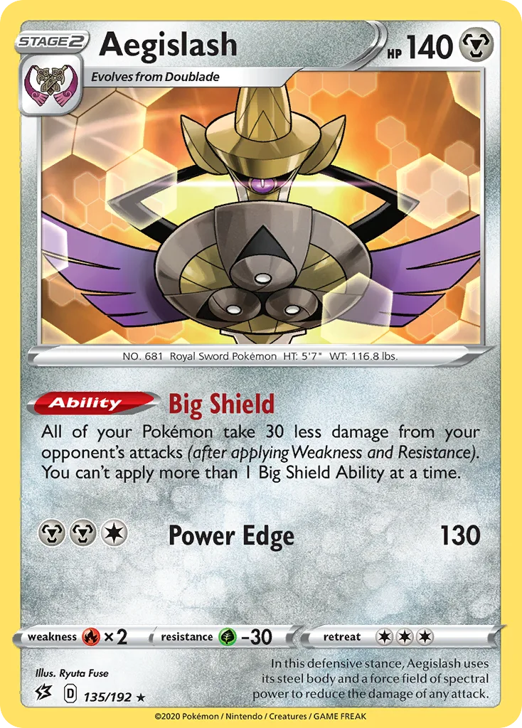 Aegislash, Rebel Clash #135/192