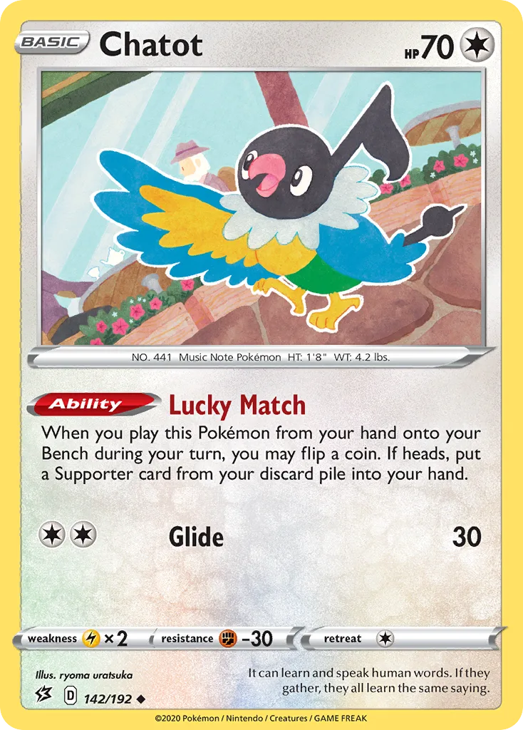Chatot, Rebel Clash #142/192