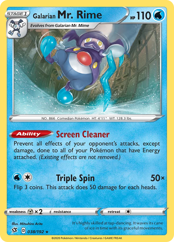 Galarian Mr. Rime, Rebel Clash #038/192