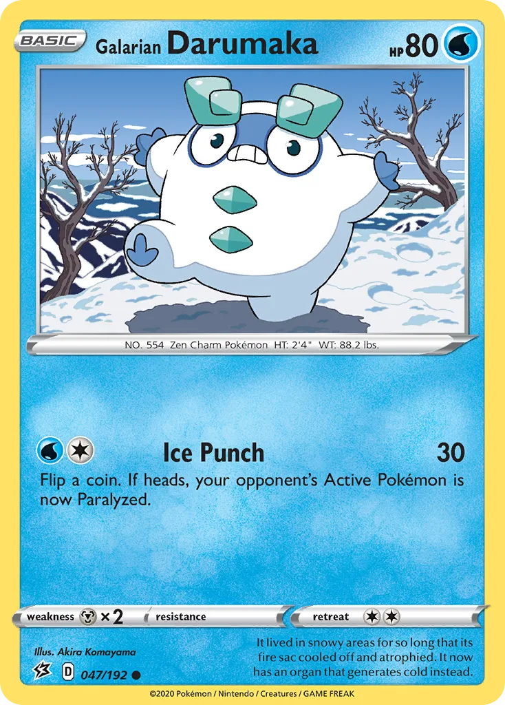 Galarian Darumaka, Rebel Clash #047/192