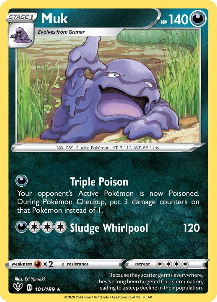 Muk, Darkness Ablaze #101/189