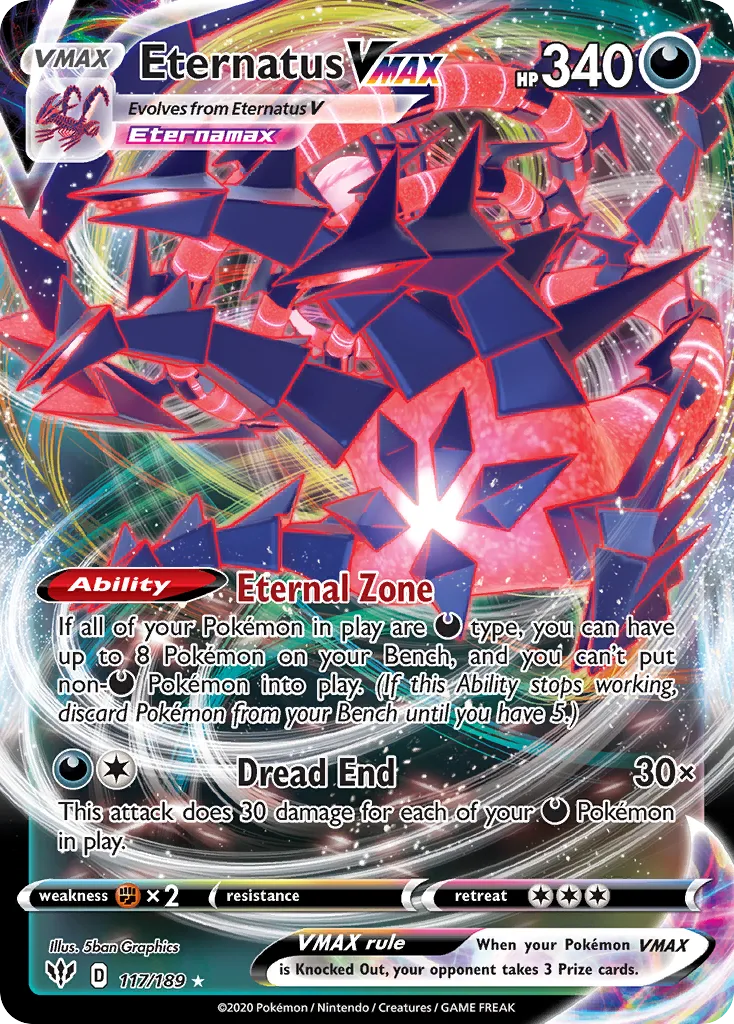 Eternatus VMAX, Darkness Ablaze #117/189