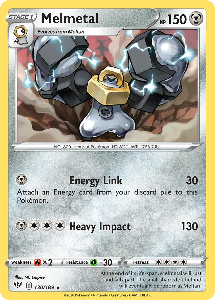 Melmetal, Darkness Ablaze #130/189