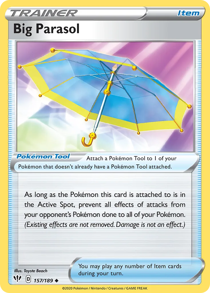 Big Parasol, Darkness Ablaze #157/189