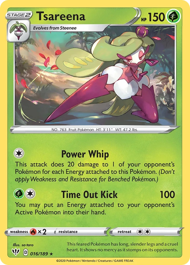 Tsareena, Darkness Ablaze #016/189