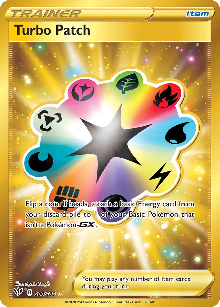Turbo Patch, Darkness Ablaze #200/189