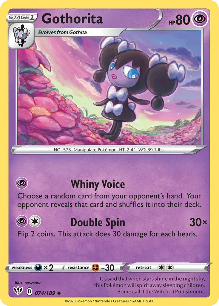 Gothorita, Darkness Ablaze #074/189