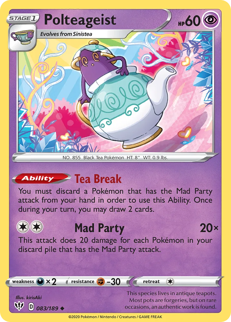 Polteageist, Darkness Ablaze #083/189