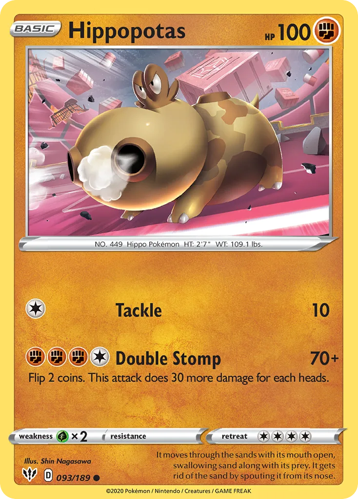 Hippopotas, Darkness Ablaze #093/189