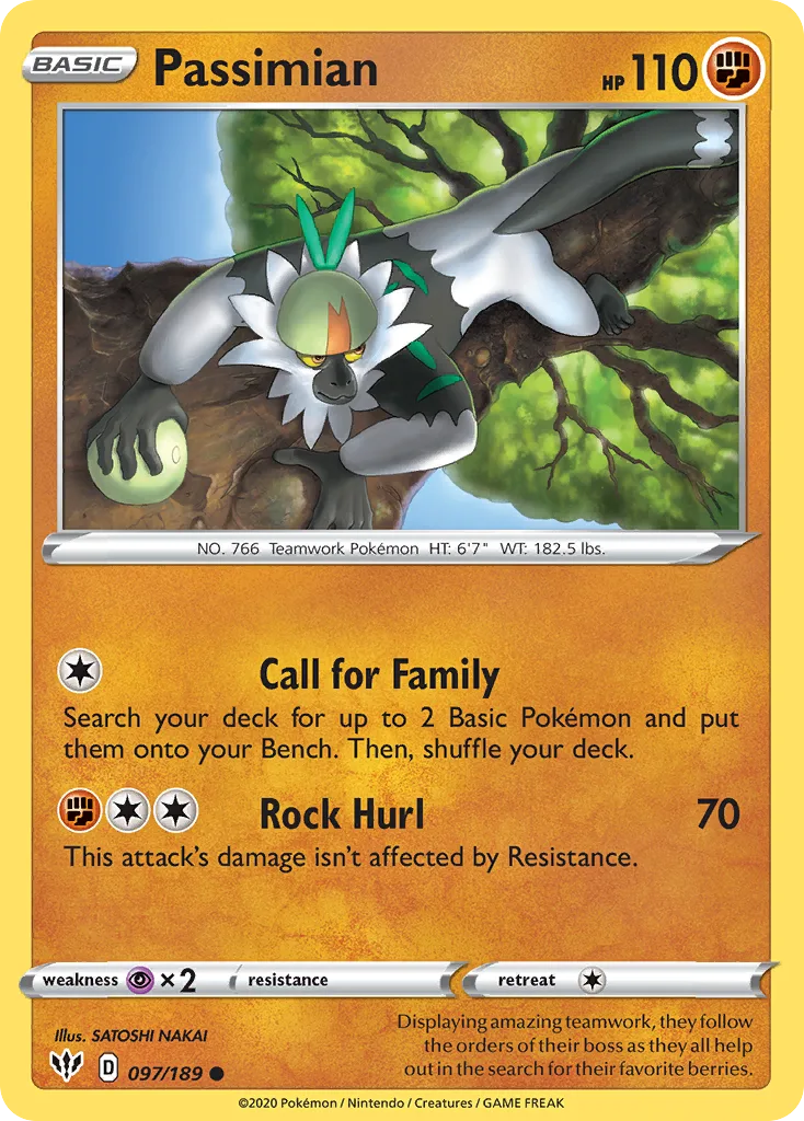 Passimian, Darkness Ablaze #097/189