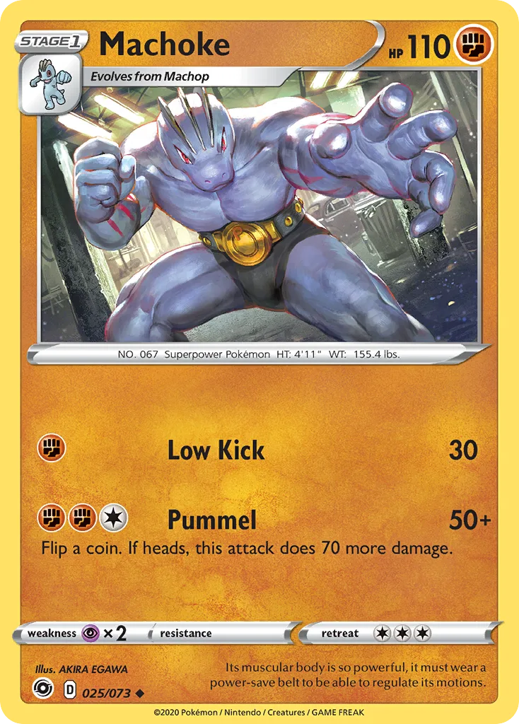 Machoke, Champion's Path #025/073