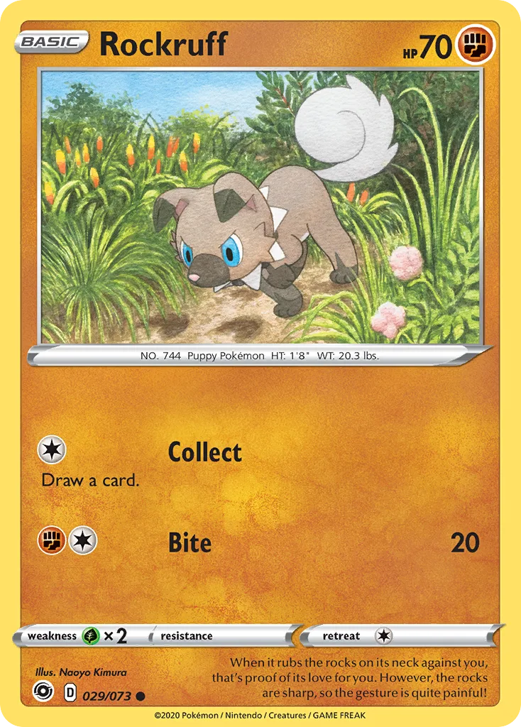 Rockruff, Champion's Path #029/073