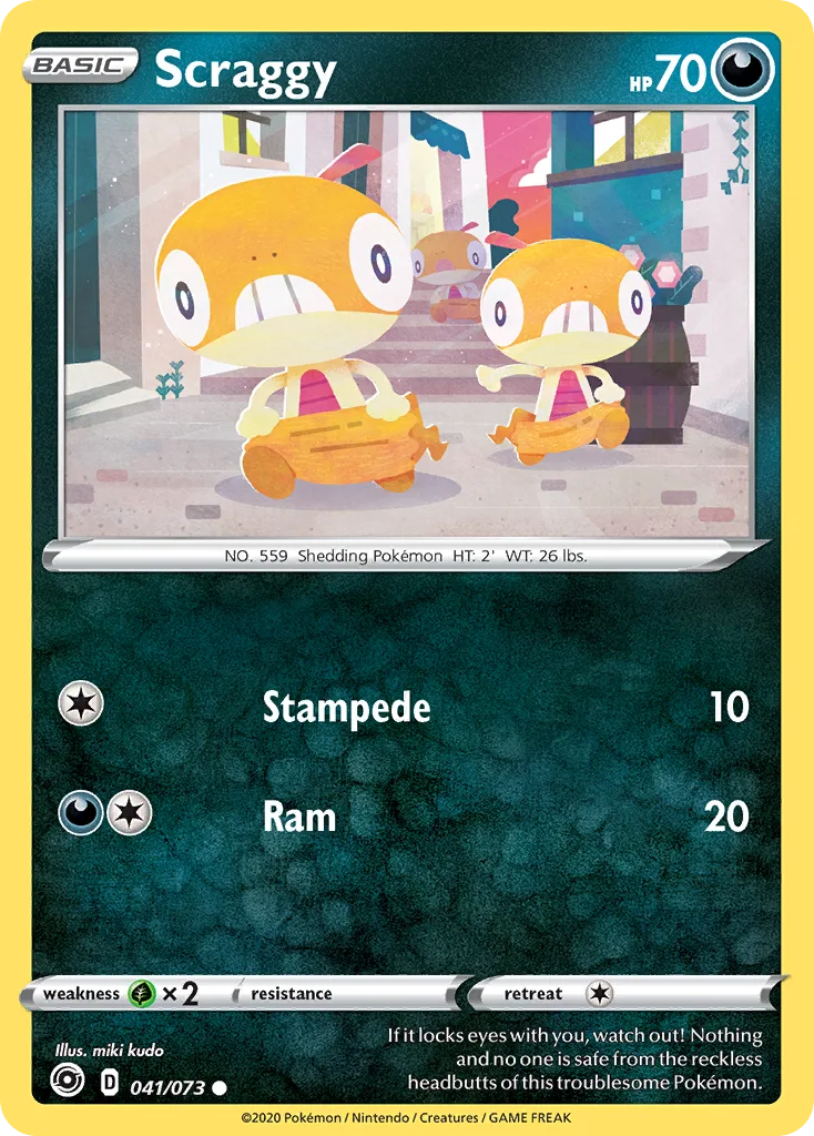 Scraggy, Champion's Path #041/073