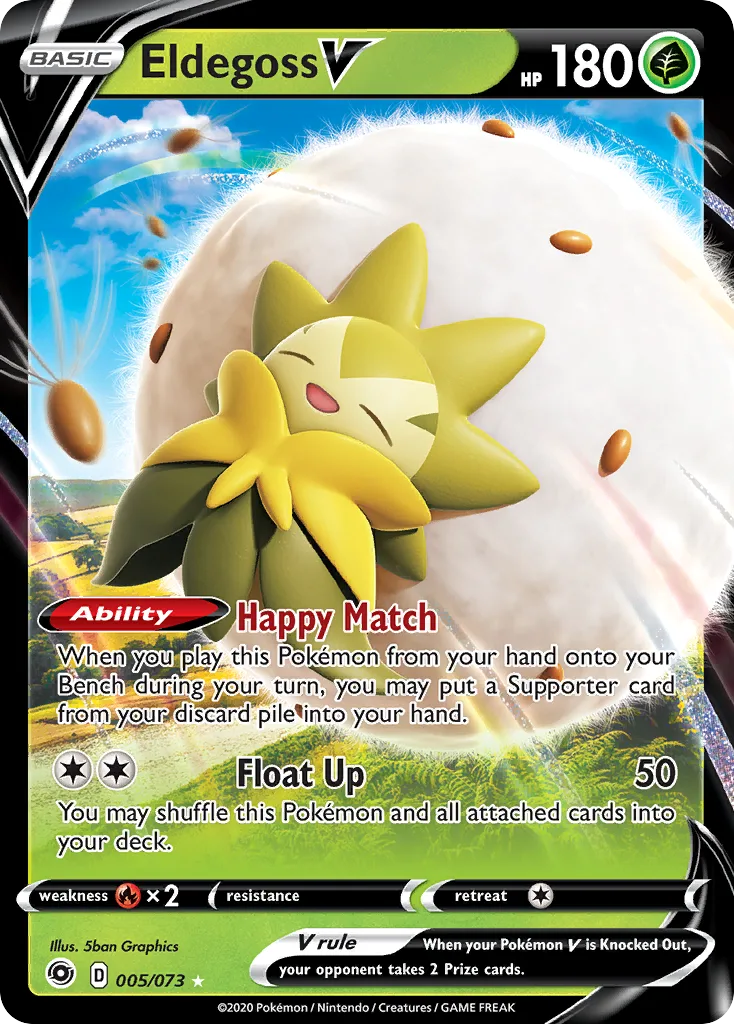Eldegoss V, Champion's Path #005/073