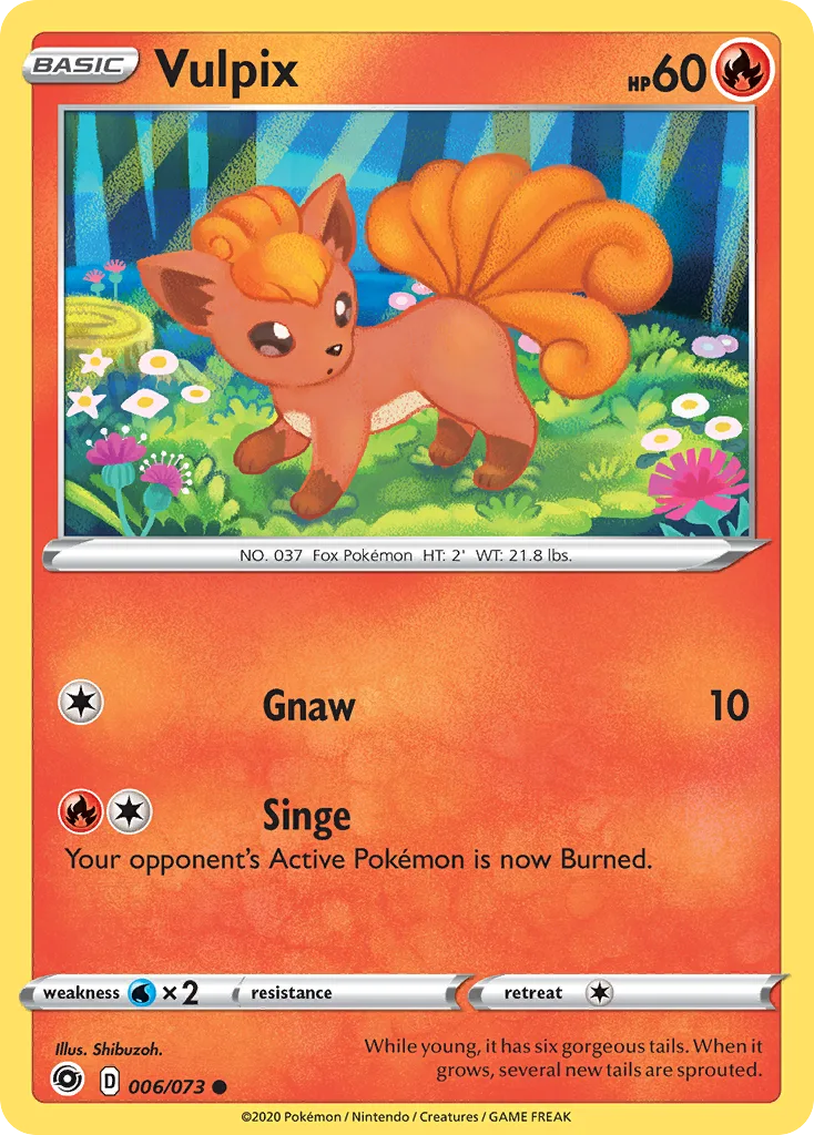 Vulpix, Champion's Path #006/073