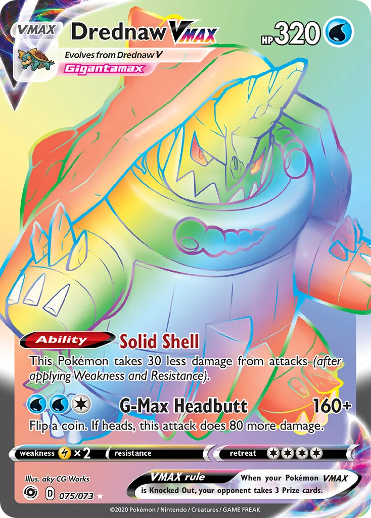 Drednaw VMAX, Champion's Path #075/073
