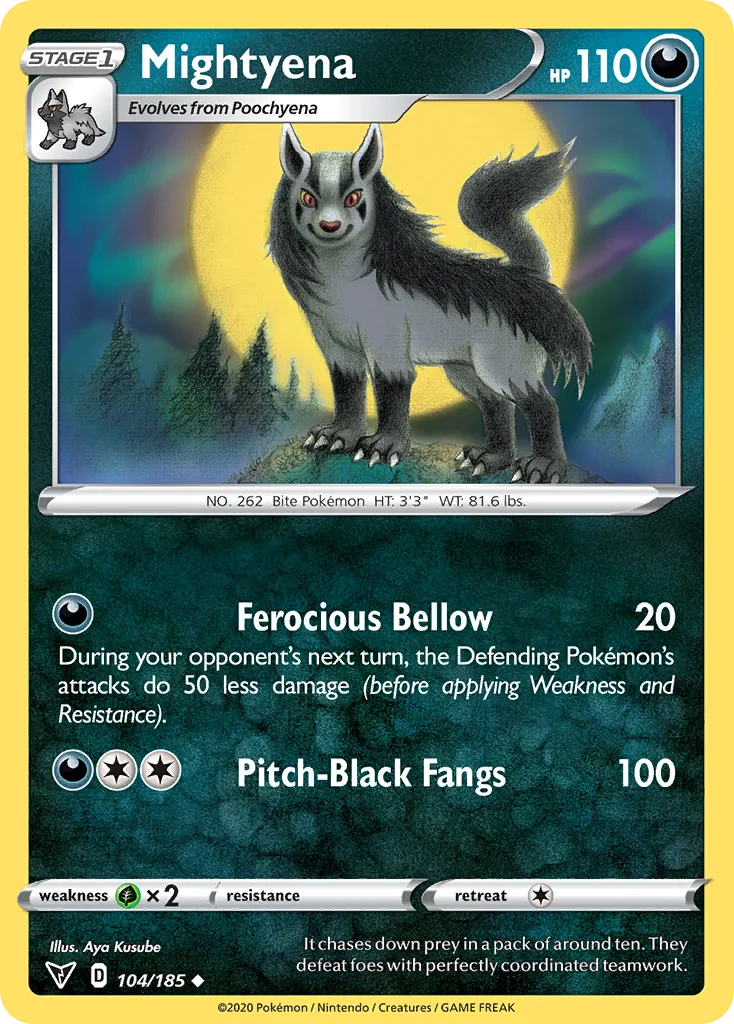 Mightyena, Vivid Voltage #104/185