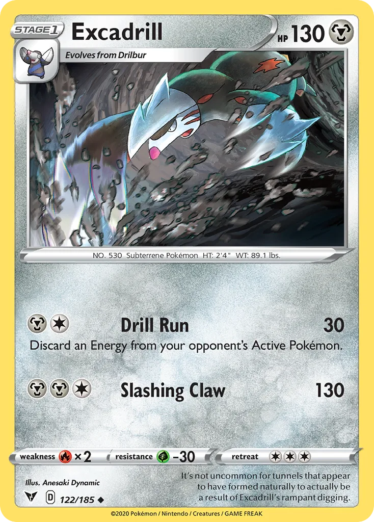 Excadrill, Vivid Voltage #122/185