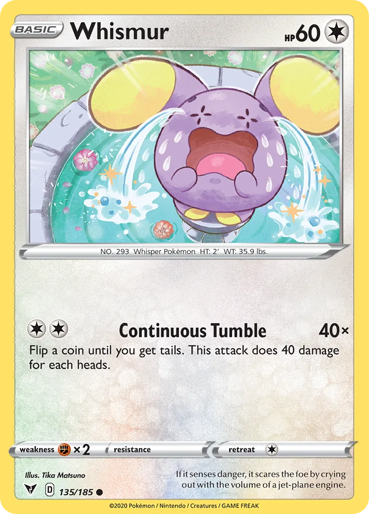 Whismur, Vivid Voltage #135/185