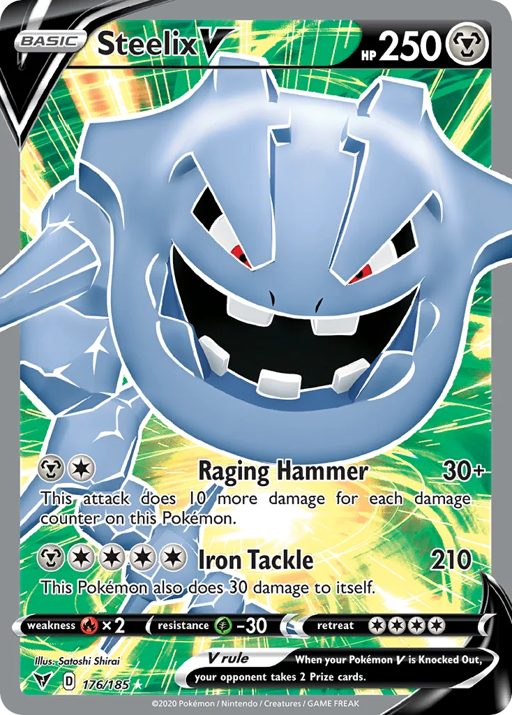 Steelix V, Vivid Voltage #176/185