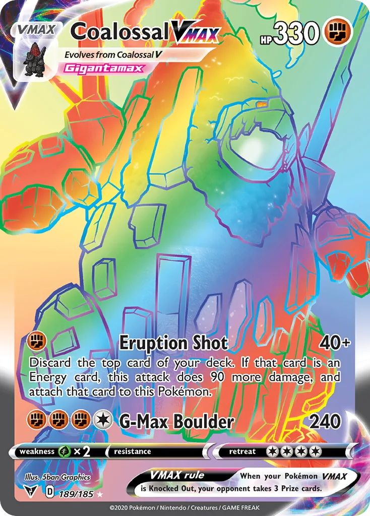 Coalossal VMAX, Vivid Voltage #189/185