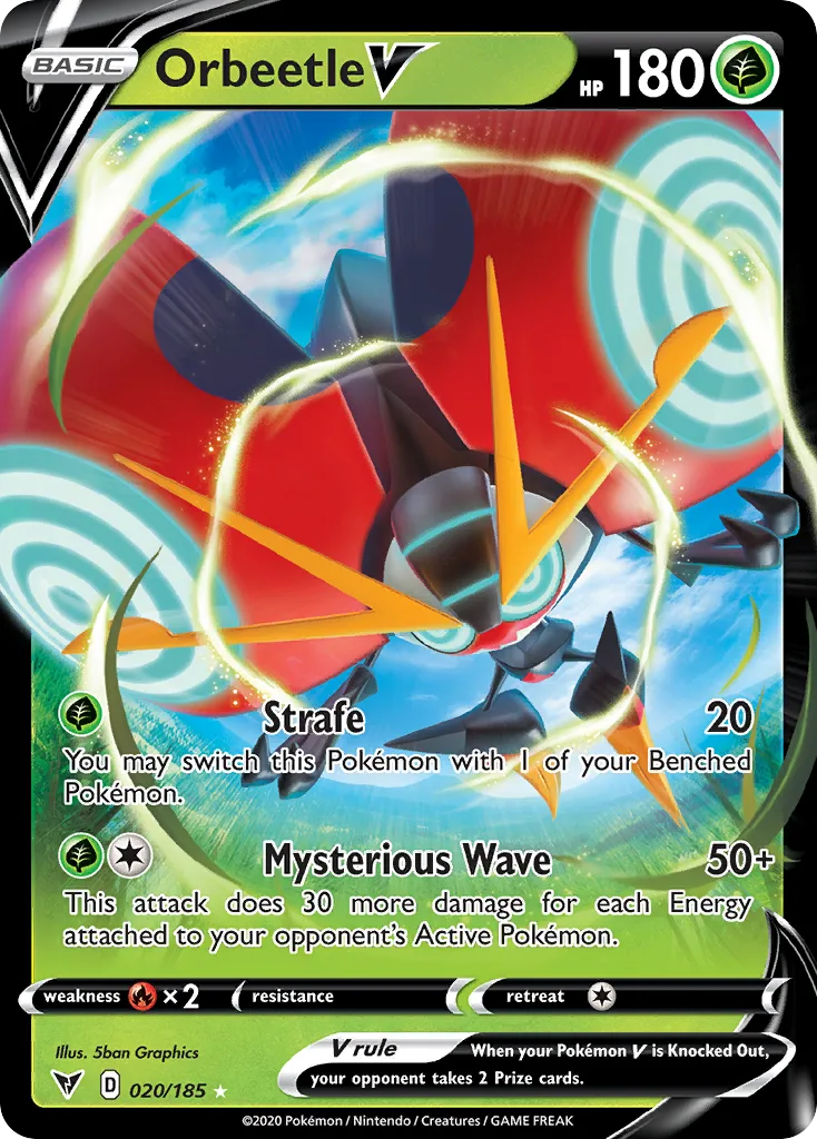 Orbeetle V, Vivid Voltage #020/185