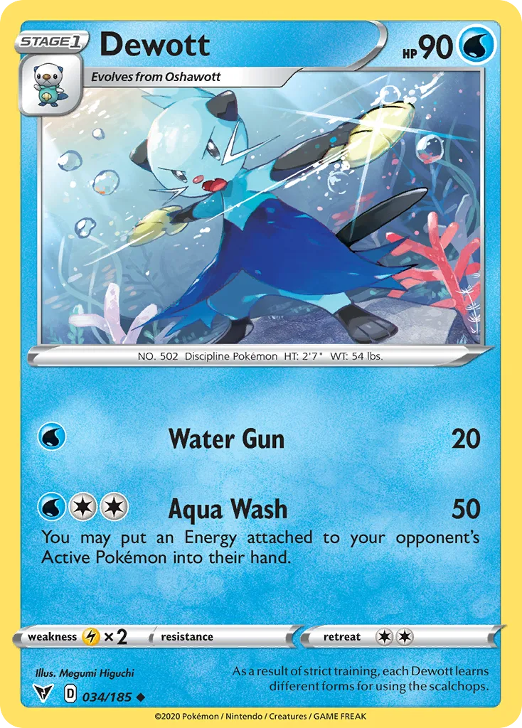 Dewott, Vivid Voltage #034/185