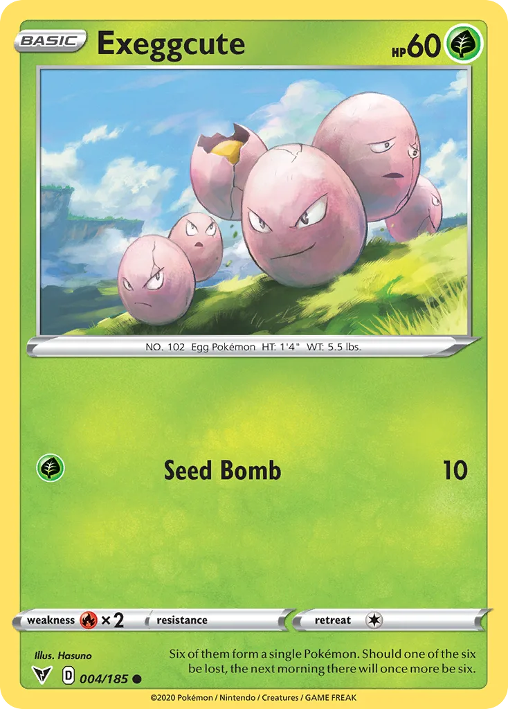 Exeggcute, Vivid Voltage #004/185
