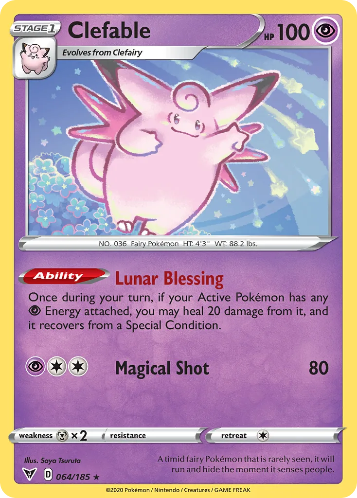 Clefable, Vivid Voltage #064/185