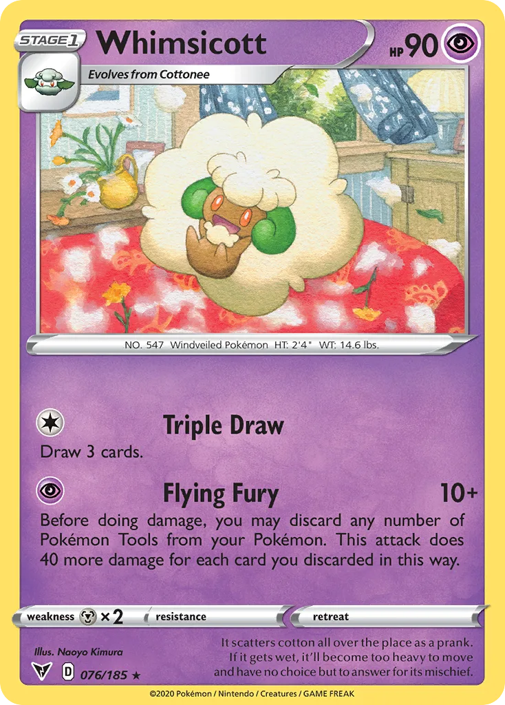 Whimsicott, Vivid Voltage #076/185