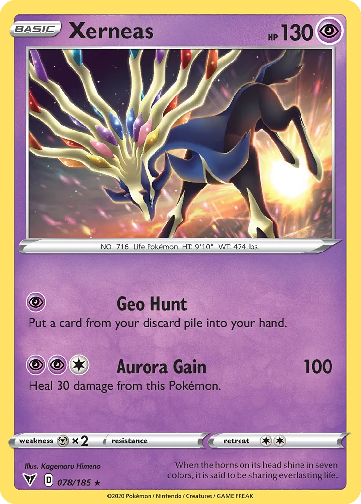 Xerneas, Vivid Voltage #078/185
