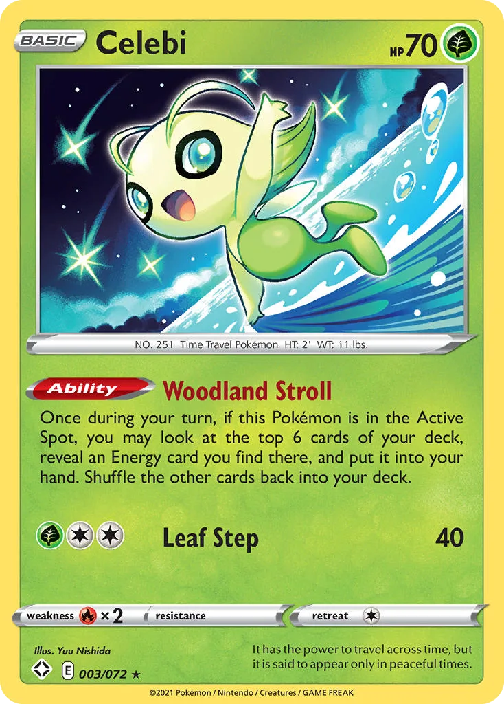 Celebi, Shining Fates #003/072