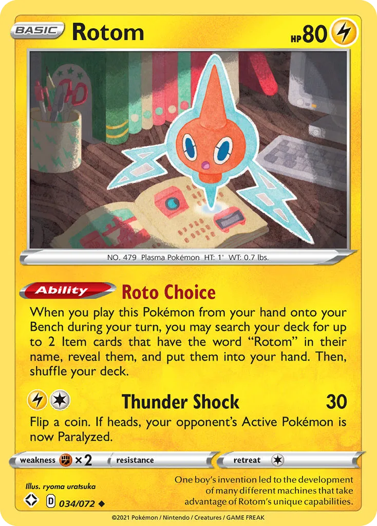 Rotom, Shining Fates #034/072