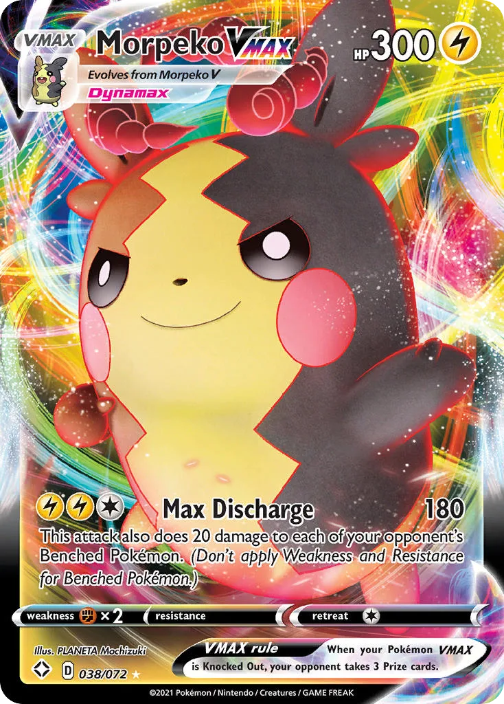 Morpeko VMAX, Shining Fates #038/072
