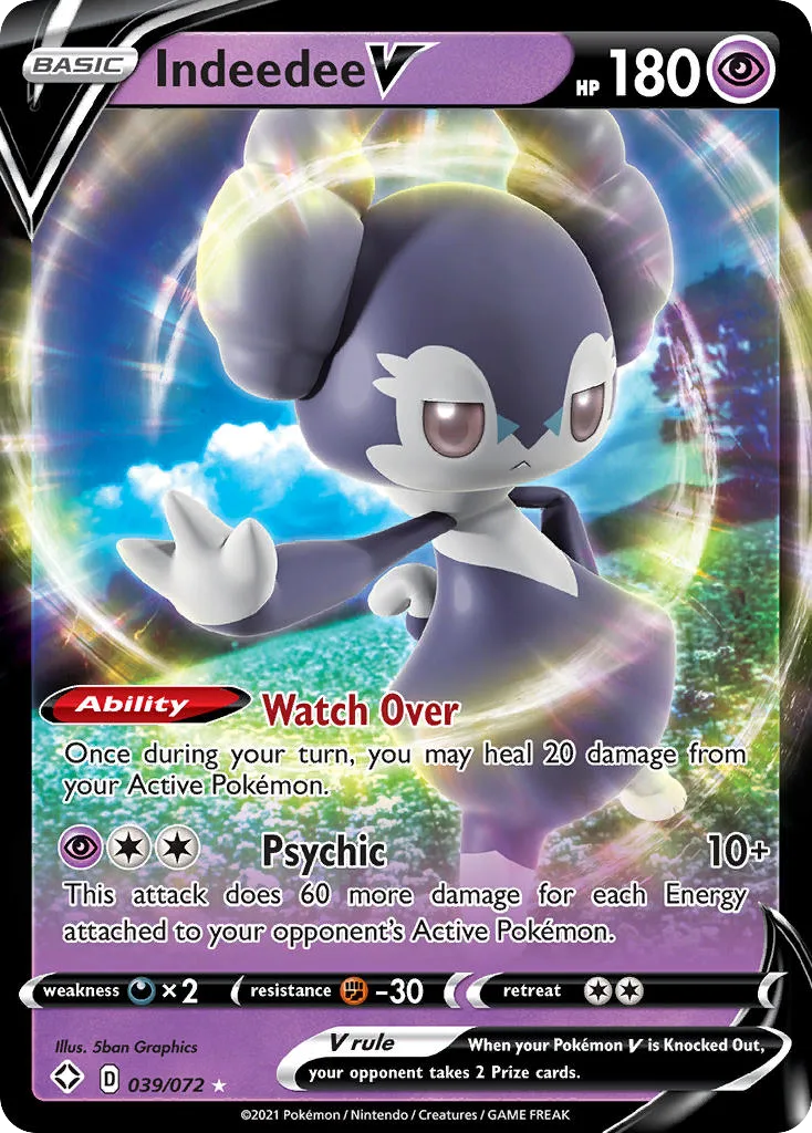 Indeedee V, Shining Fates #039/072