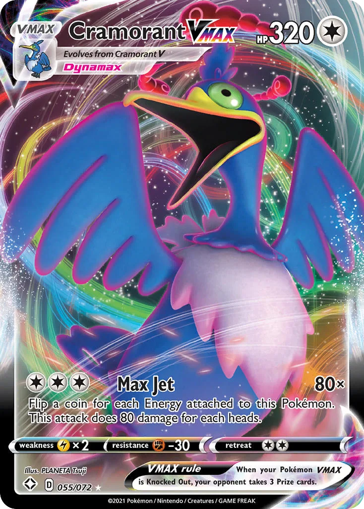Cramorant VMAX, Shining Fates #055/072
