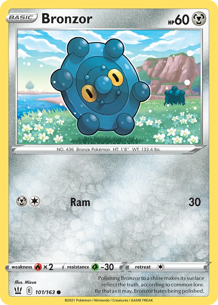 Bronzor, Battle Styles #101/163
