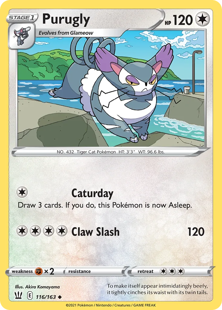 Purugly, Battle Styles #116/163