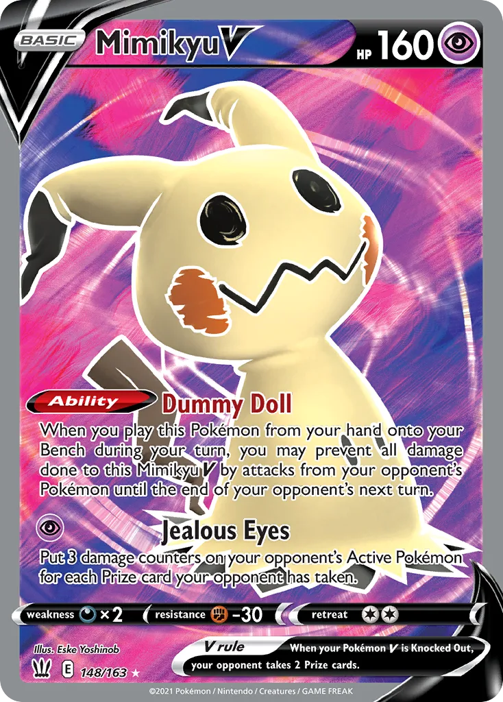 Mimikyu V, Battle Styles #148/163